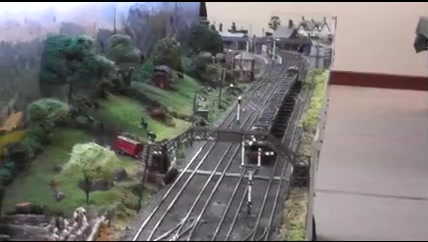 Looking along the junction