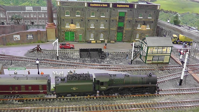 Train departure from Upwey